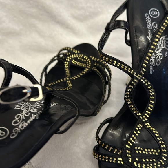 Marilyn Moda Black 5” Stilettos. Size 7.5 - Picture 4 of 4